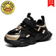 G.Duckkids Little Yellow Enten Boy Schuhe Schuhe Mesh atmungsaktiv 2025 Frühlings- und Herbststil-Grundschule Dad Schuhe Schmutzresistente kleine schwarze Schuhe Weiche Sohle Leicht 6231 Schwarzes Gold 26 Innenlänge 16,5 cm