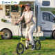 Dahang (Dahon) K3Plus Plegable Bicicleta de 16 pulgadas Disco de 9 velocidades Brease Men and Women's Speed ​​Cambio de bicicleta plegable KAA693 Negro y azul [Versión plegable interna + Línea de chaleco] 16 pulgadas 16 pulgadas de 16 pulgadas