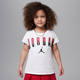 Nike (Nike) Jordan Nike Jordan 'chaleco de niñas y pantalones plisados ​​y vasos Summer Sports II3743 687 Fitness Red 160 xs