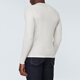 TOM FORD (TOM FORD) Men's Knitted Henley P00885794 White 2XL XXL