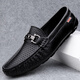 Belle-Ta-Serie Brand Herrenschuhe Hohlbohne Doodle Schuhe Echtes Leder Männer 2025 Sommer neuer Stil Atmungsaktives weiches Leder Sohle ein Fuß Pedal Flaggschiff offizielles Geschäft 9905 Black 40
