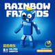 
Rainbow friends building blocks assembled rainbow friends boy monster play 757 green 376 particles