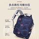 
Ninth Castle Children's Schoolbag Grade 1-3-6 Boys and Girls Large Capacity Ridge and Loading Schoolbag Primary Schoolboy Lightweight Backpack
