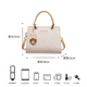 New Year's gift Hong Kong light luxury brand genuine leather bag women's commuter handbag middle-aged mother's crossbody bag off-white high-end gift bag practical girl's birthday gift for girlfriend and wife