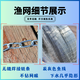 Casting net, large flying disc type fishing net, hand throwing net disc, easy throwing net, fishing throw net, fishing net spin net, thick wire chain, thick wire drawing, one finger, 3.0 meters high, chain enlarged 60 Frisbee