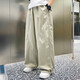 
Children's clothing boys summer mosquito-proof pants 2025 new summer style summer sports thin pants medium-sized children's boy trend BBE-D093 [Khaki] 160
