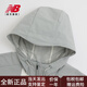 
NEW BALANCENB25 women's sports, casual, comfortable hooded woven jacket NAE12392 gray NAE12392-GR M height 160cm