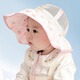 Aibaoshi Baby Hut Sommer Mädchen Sonnenhut Big Bim Sun Protection Hut Strandhut Baby Sonnenhut T185 Beige