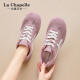 
La Chapelle women's shoes soft sole comfortable German training shoes for women 2025 new summer thin mesh breathable versatile casual flat shoes pink XXE6625-2 37