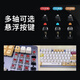 
Logitech (Logitech) SF Logitech K845 wired mechanical keyboard office game e-sports typing office PBT keycap comes with backlight Logitech K845-[Kulomy keycap]-KDA large table pad (SF Tea Roller-[Dual use of games and office] x No x 104 keys