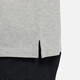 Nike (NIKE) men's button lapel sweater sporty versatile gray short-sleeved POLO shirt short-sleeved FN3895-010 S