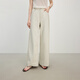 Fan Silanen Tiansi Jeans for women with high waist retro summer vacation 2025 new straight-leg pants 2626 wash grey L