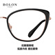 BOLON暴龙眼镜2025新品轻质钛架优雅蝶形光学镜近视眼镜框BB6167 B21