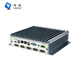 YENTEK fanless mini industrial control machine dual network 6 serial port machine vision micro industrial computer 10/11 generation i3i5i7 multi-COM embedded research and development domain industrial control host C6850S-C6 i7-8565U/1.8G quad-core 8G memory + 128G solid state + 12V power supply