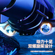 ZNMW遥控喷水鲨鱼防水可充电仿真摇摆高速潜水艇遥控船儿童玩具礼物 喷水巨齿鲨-金色(仿真游动+套防 标配版1组电池+备用螺旋桨[玩坏
