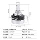 Noran RV24YN 20S single-turn carbon film potentiometer single-turn adjustable resistor B203 20K potentiometer + scale plate + knob (1 set)