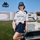 
Kappa (Kappa) back-to-back sports t-shirt for men's summer new casual short-sleeved American training top for women black-9902XL