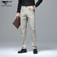 Seven Wolf (SW1960) loose straight trousers men's spring and autumn style men's professional formal casual pants 2025 new summer thin style 9893-Black 29