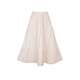LESS [Same Model in Shopping Mall/Seiko Series] 2025 Summer New Long Loose Waist Skirt 2P5D11980 273 Paper Khaki S