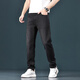 Canelin Kiskha Black Jeans Männer Frühling und Sommer Männer schlanke Füße Einfach bequeme, vielseitige Stretch-Casual-Hosen Männer 1048 Schwarz [77,9% Baumwolle] Größe 28