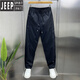 Jeep Spirit Summer Thin Style Trendy Vielseitig viel spleißloser Hose für Männer 2025 Neu lose einfache farbige Kleine Fußhose Khaki 098 M 95-120jin [Jin ist 0,5 kg]