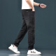 Canelin Kiskha Black Jeans Männer Frühling und Sommer Männer schlanke Füße Einfach bequeme, vielseitige Stretch-Casual-Hosen Männer 1048 Schwarz [77,9% Baumwolle] Größe 28