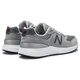NEW BALANCE880v6Walking Comfortable Fabric Pig Skin Shock Absorbing Breathable Low Top Running Shoes Men's Gray Gray 40 D Width