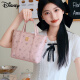 Disney Umhängetasche Frauen 2025 Neue Einkaufstasche große Kapazität Pendler Crossbody Achselbeutel Erdbeerbär Rosa