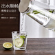 青苹果 加厚无铅玻璃杯295ml6只 鸡尾酒洋酒杯威士忌杯 啤酒杯水杯茶杯
