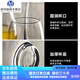 Yingtang allemand de qualité importée hôtel tasse de verre ouest restaurant water tasse cup de pouce jus tasse bière tasse de cocktails transparent 13790-transparent-pack 290 ml 48 pièces