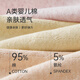 都市丽人【6条】女士内裤女9A抗菌100%纯棉加长裆中腰无痕大码少女三角裤