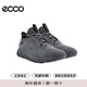 爱步（ECCO）运动鞋款袜套拼色防滑跑步鞋 驱动820184 02244灰色 40