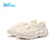 
361 children's hole shoes 25 summer men and women middle-aged children breathable soft and elastic water and land, one foot to pedal beach sandals white 38