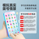 Leleyu (leleyu) children's mobile phone toys 3-6 years old story machine 28 key simulation touch screen phone early childhood education machine boy and girl birthday gift
