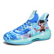 LINBUXAN Nezha Ao Bing jointly named Qingzhong big children's sneakers luminous blue sneakers in summer boys and girls primary and secondary school students have voices 723 shallow moon 36 Collection of bracelets and socks