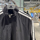 
Adidas jacket men's 2025 spring new sportswear woven breathable stand collar men's top jacket KC3894 KC3892 black/white XL