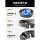 SUPOR universal gas stove windshield, extra thick gas stove energy-concentrating ring, anti-slip bracket, universal energy-saving ring, fire-concentrating hood to block wind, extra-thick enamel windproof cover - black, fire-concentrating anti-slip/99% universal style