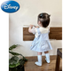 Disney (Disney) Kinderkleidung Baby Girl Summer Anzug Baby Ein Typ Blue Blumen-Hosenträger Rock Puff Kurzärärmelte Onesie Zwei Stücke Vergewaltigung Blumenanzug Kinder tragen 66