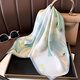 DHKZSTE SILK SCARF для женщин шелковидный шелк шелк шелк шелк 70 квадратных шарфов для шарфа для Дня матери для подруги, жены, матери и старейшин подарка на день рождения для китайского стиля Lotus