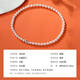 Pearl Queen Yunhua Freshwater Pearl Necklace S925 Silver Love Button Full Bead Necklace Birthday Gift for Women