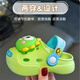 Tiaodegao Sandales pour enfants Chaussures de trou d'été Girls d'été Indoor Anti-Slip Cartoon garçon sandales pour bébé de taille moyenne portant à l'extérieur de la plage Chaussures de trou pour enfants [Bébé Green Dinosaur] 24/25 [Longueur de chaussure 15cm]