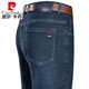 Pierre Cardin Brand Summer Thin Men's Xinjiang Cotton Jeans Straight Stretch Pantals Men Men d'âge moyen à taille haute pantalon 3890 Modèles Modèles Bleu Moyenne Summer Fends Domestic Sales Exportation vers les ventes domestiques 29 tailles Circonférence 2 pieds 2 Exportation de marque de vente domestique vers les ventes intérieures