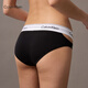 Calvin Klein Unterwäsche [Moderner Gravity Belt] Damen CK Jacquard Sexy Hollow Bikini Unterwäsche für Frauen QF7201AD UB1-Space Black M.