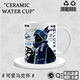 Yao Wanxi Sky Light rencontre le dragon osseux de Dragon Garland Garland High Pony Pony Pony Pony Pony Peeteral Cup Ceramic tasse tasse Café Caxe Du3893