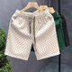 Guanmao Pei Shorts Herren trendy Sommer neue Sportarten und lässige amerikanische Briefe Vielseitige x838-schwarze m