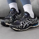 Asics Kayano25 Низко-вершина повседневная кроссовка для мужчин и женщин в том же стиле F Slip Устойчивый