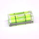 Sailotou square large magnetic level horizontal bubble green water balance ruler high-precision level bubble with keychain portable ruler small square level bubble 2 pack