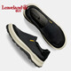 Maple Leaf (Leveland) Chaussures masculines pour l'été nouvelle version de chaussures en toile anti-collision d'un pied pour hommes respirants à la semelle douce et à la semelle extérieure pour hommes [anti-collision améliorée] noir (taille de chaussure en cuir) 41