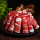 Hengdu Domestic Original Cut Beef Rolls 400g*3 Gefrorenes heimisches Ochsen-Rindfleisch aus Getreidemast