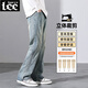 Lee DPRRE American Style Flare Jeans Herrenmarke Brand High Street Lose Long Hosen 2025 Neue Frühlings- und Herbst -Freizeithosen 9901 Nostalgic Blue S